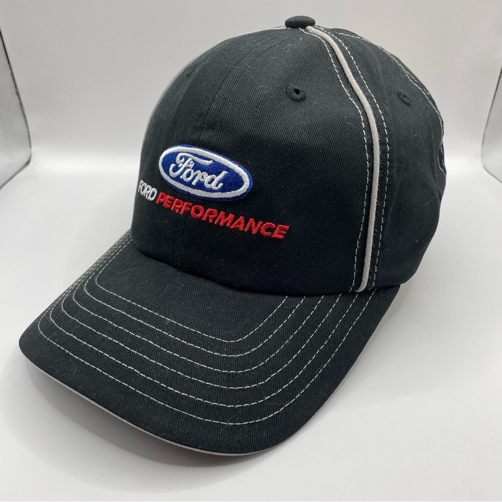 Ford Performance Black Cap with Velcro Strap Closure